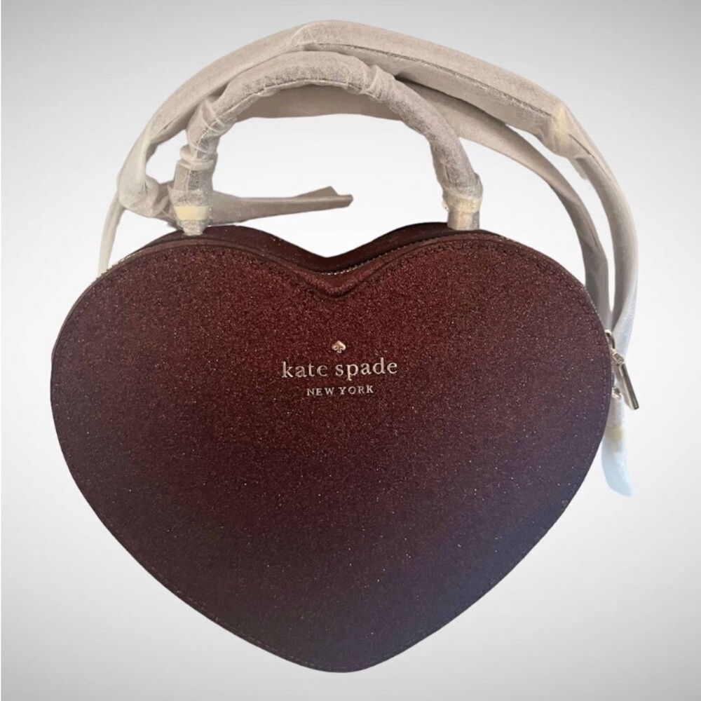 The most beautiful valentine gift ever… a beautiful sparkly heart shaped purse…